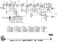 Eico HFT-90 - Schematic 